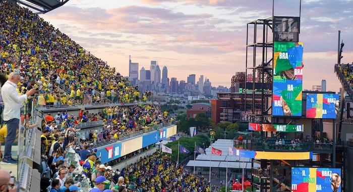 FIFA World Cup Brazil vs Haiti at Philadelphia Stadium